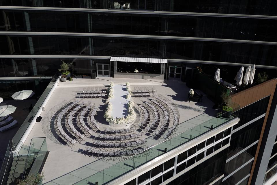 Rooftop Ceremony