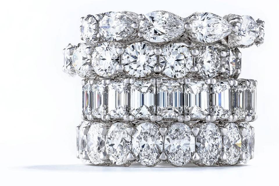 Tacori eternity rings