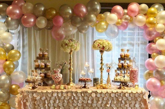 Dessert table