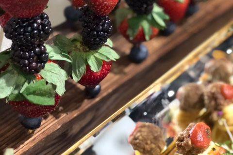 Berry skewers