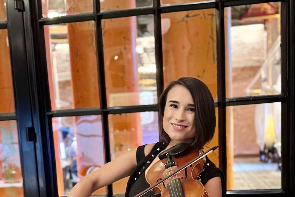 Solo violin corporate event