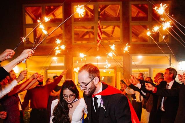 Sparkler Sendoff
