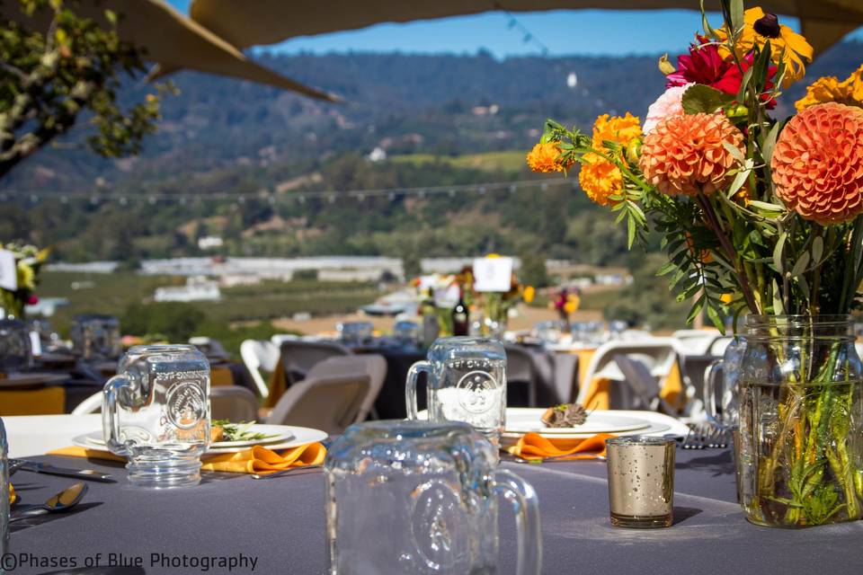 Fall Table Layout