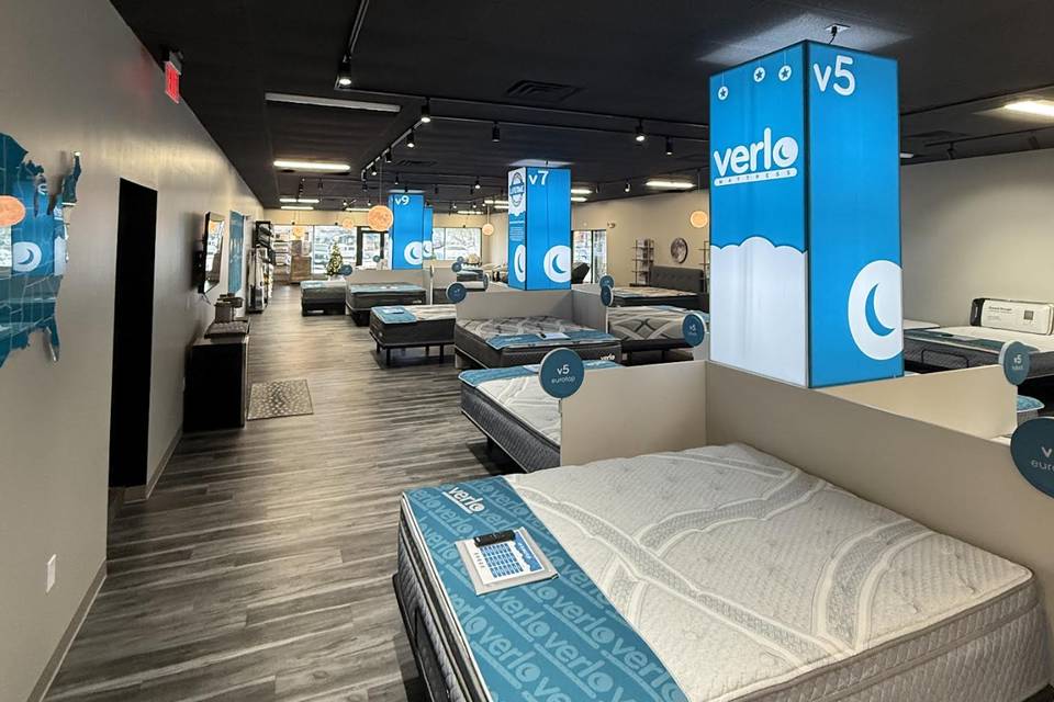 Inside the store