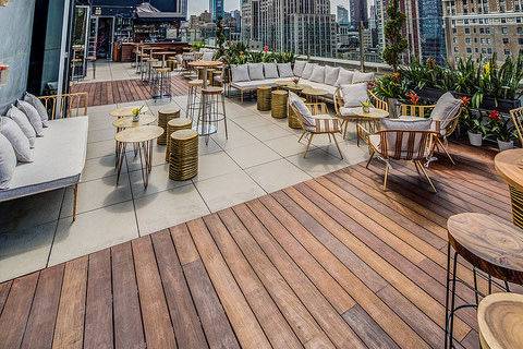 Rooftop Space in Summer