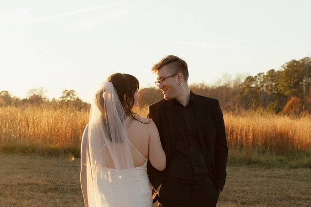 Cait P. PhotogBride and groom