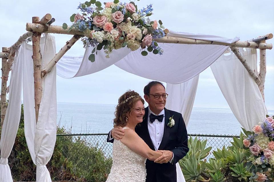 Wedding by the seaside