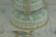 Sweet November Wedding Cake