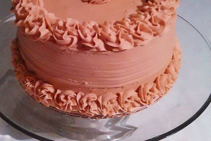 Caramel Cake. A rich butter cake with homemade caramel sauce and caramel frosting.