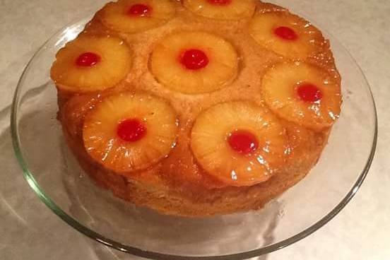 Pineapple Upside-side-down Cake