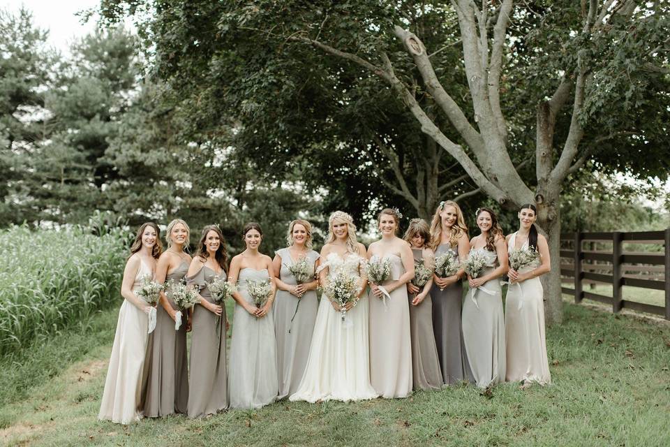 Grey dresses | Ashley Caroline Photo