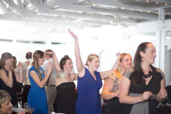 Ladies on the dance floor