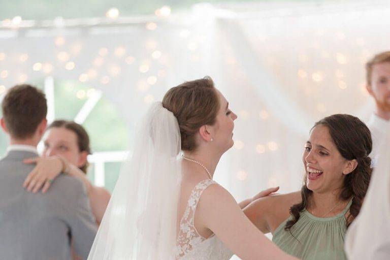 Bride and Friend