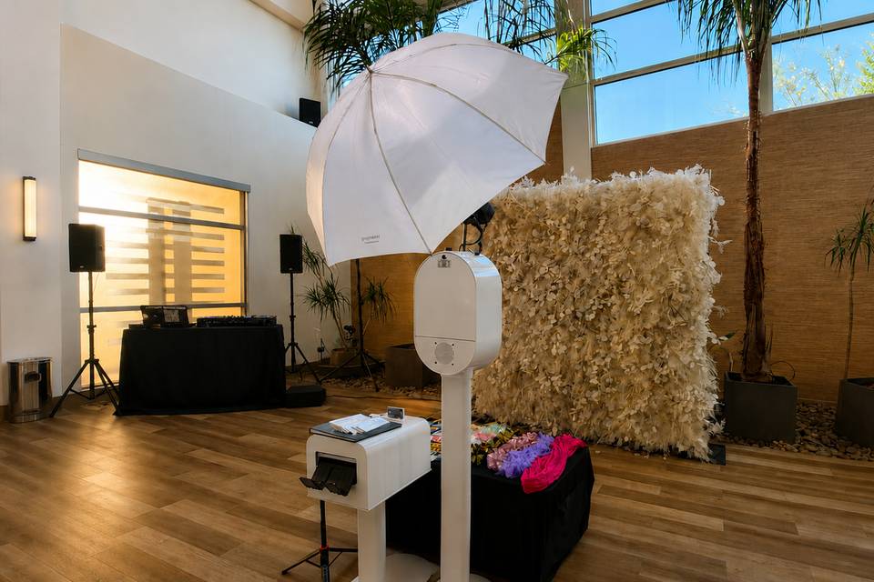 Elegant Photo Booth Setup