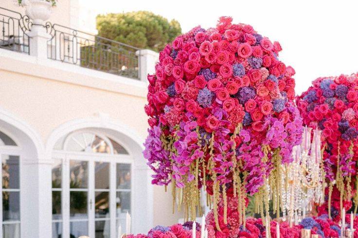 Colorful Centerpieces