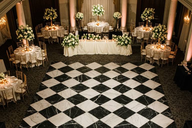 Checkered Dance Floor