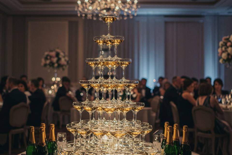 Champagne Tower