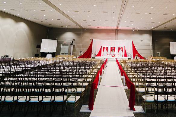Large ceremony space