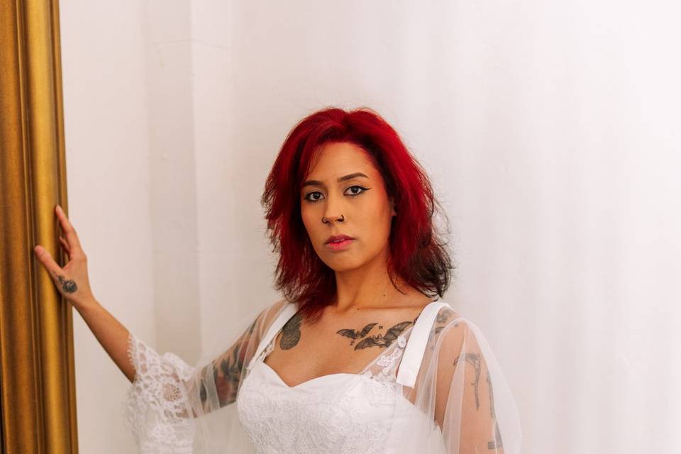 Amelia: jumpsuit & lace kimono