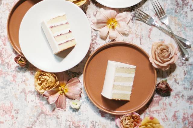 Cake slices
