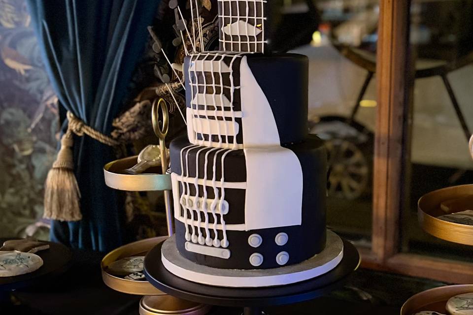 Guitar Groom's Cake