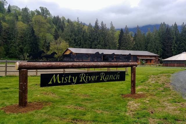 Ranch entrance