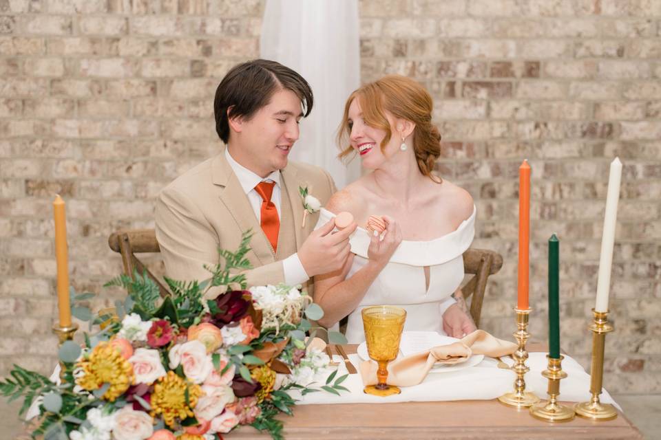 The Magnolia Barn Head Table