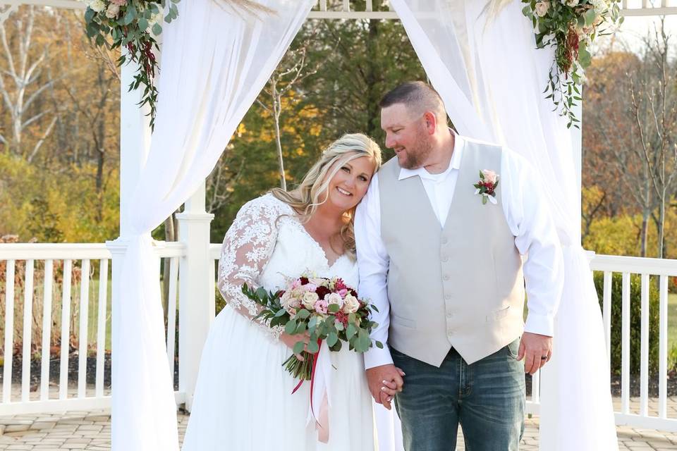 Ceremony at The Magnolia Barn