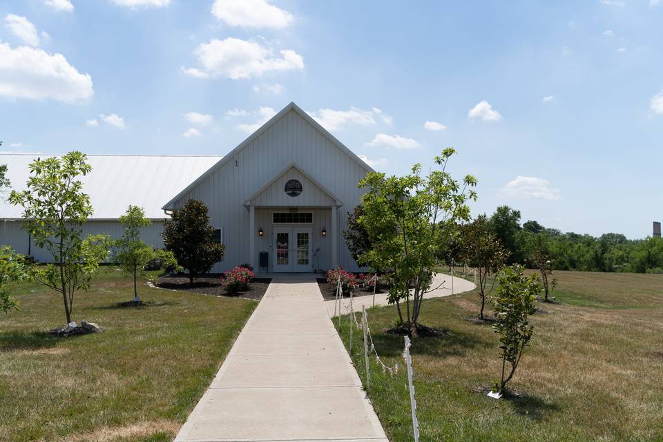 Magnolia Barn Entrance