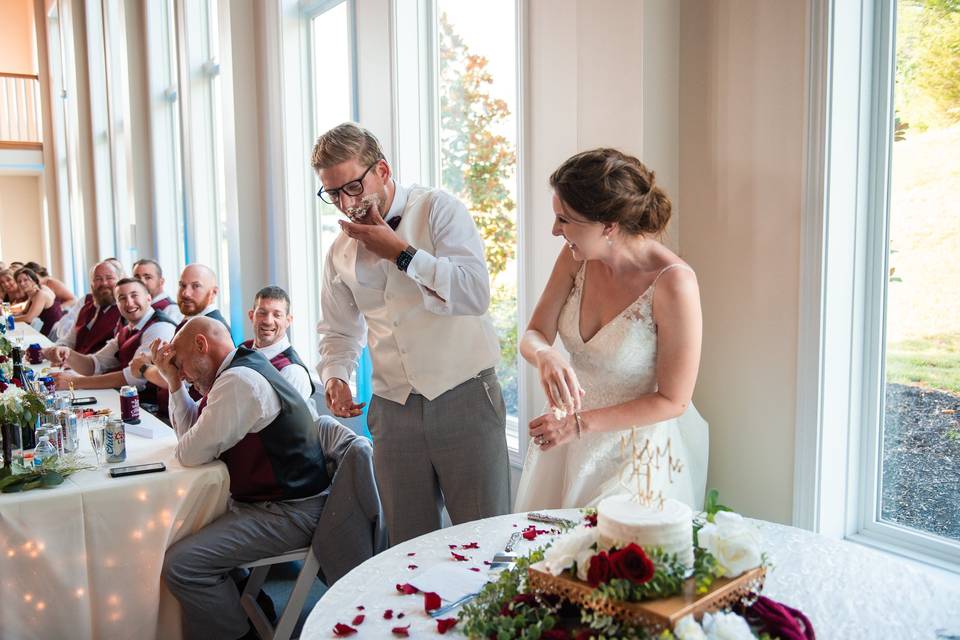 Cake at Rosewood Manor