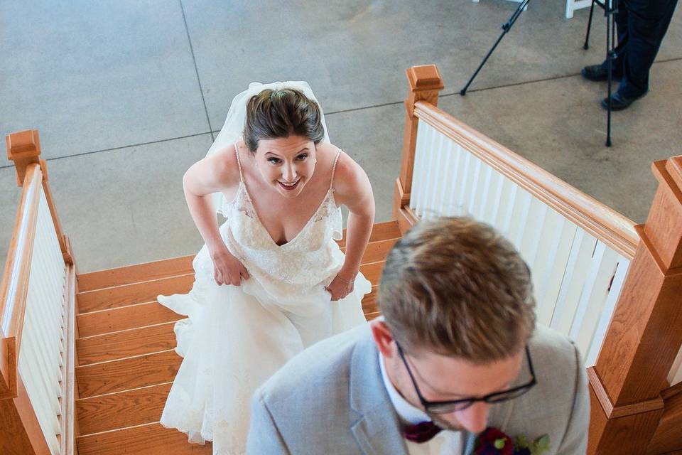 Rosewood Manor grand staircase