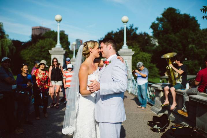 Dancing in Boston gardens