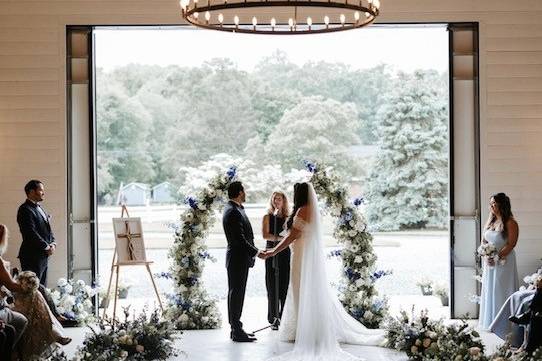 Indoor ceremony