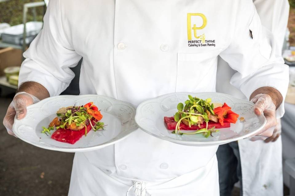 Plated Salad