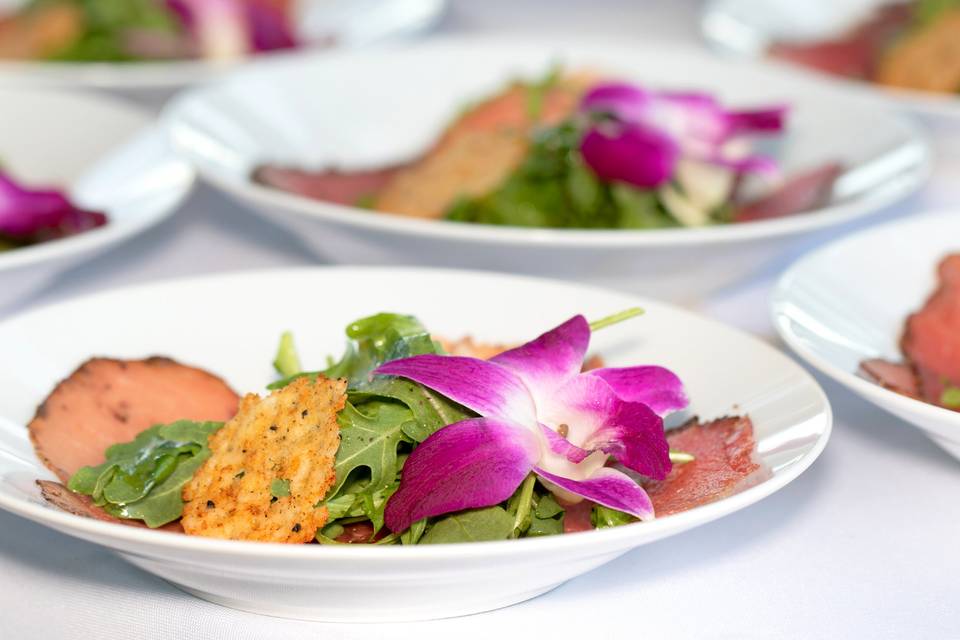 Buffalo Carpaccio Appetizer