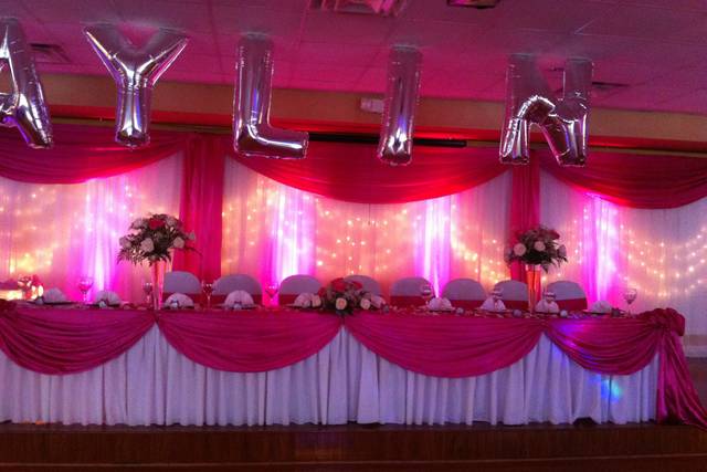Table setup