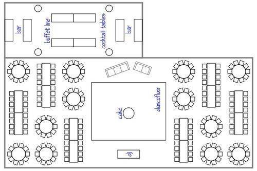 We create seating charts