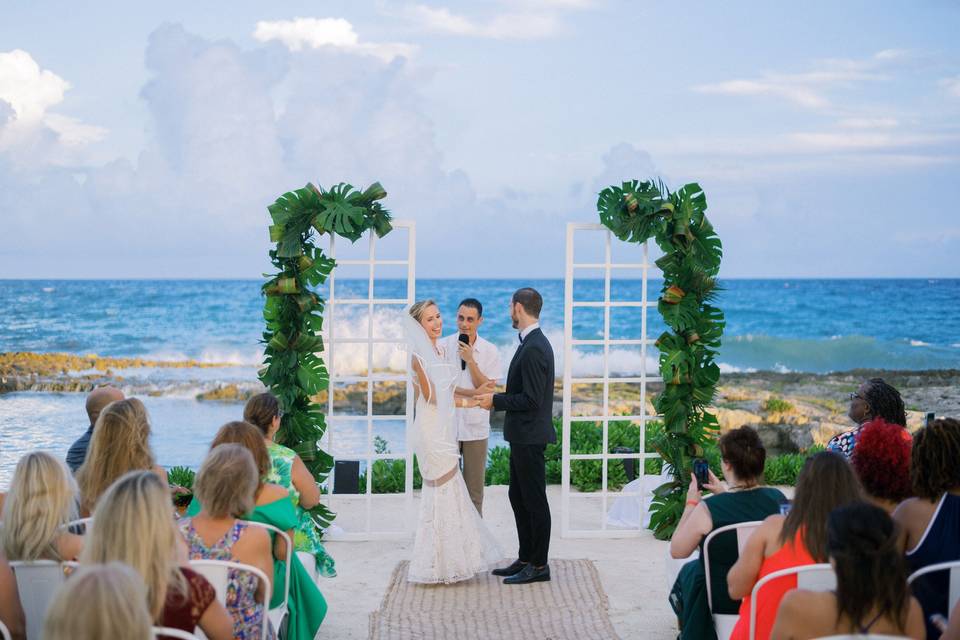 Beach wedding