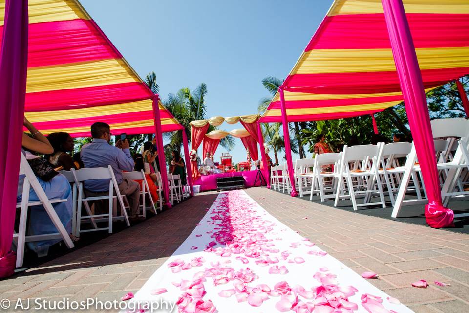 Wedding aisle