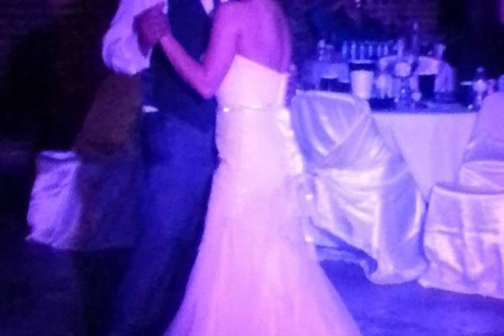 Couple dancing