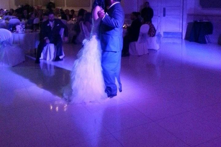 Couple dancing