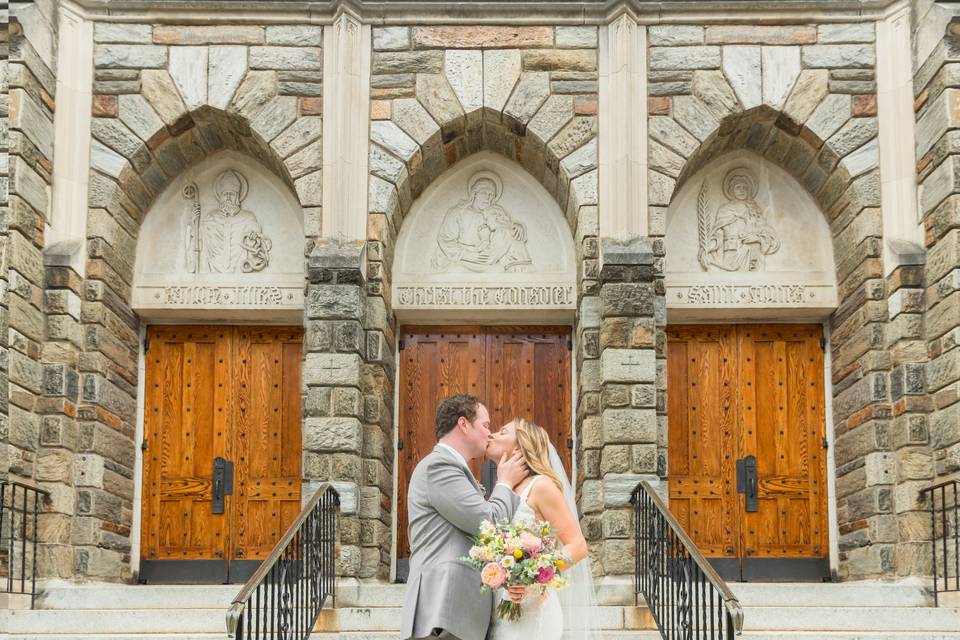 Bride & Groom Church