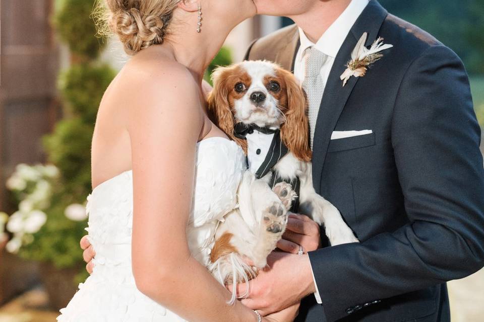 Sporting a new tux