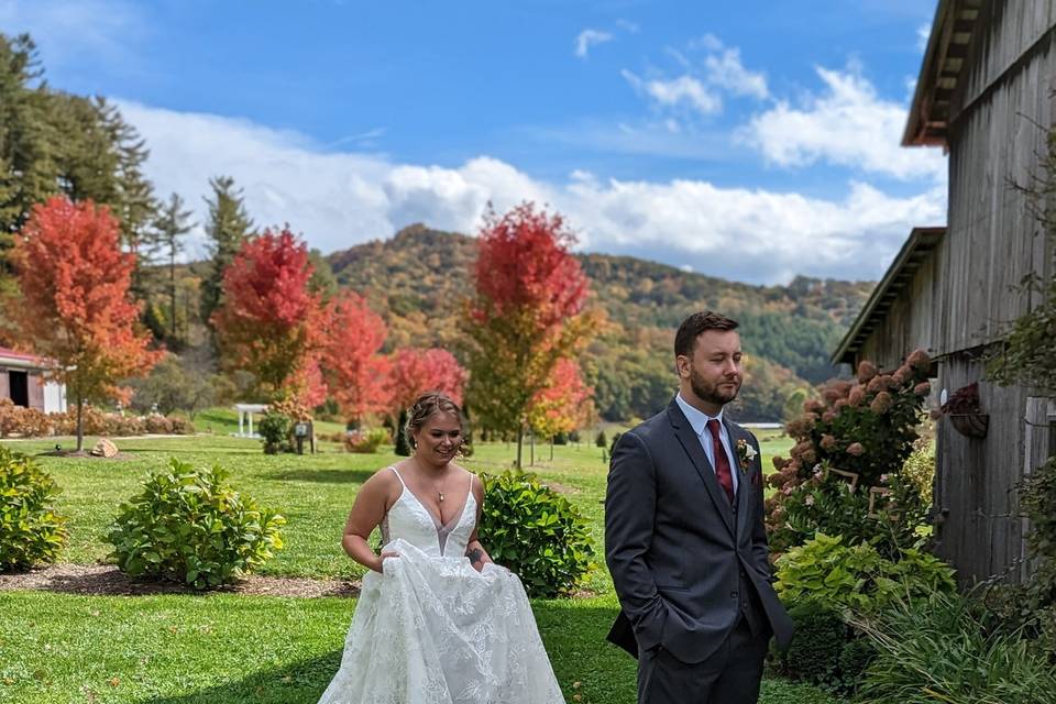 Gorgeous fall wedding