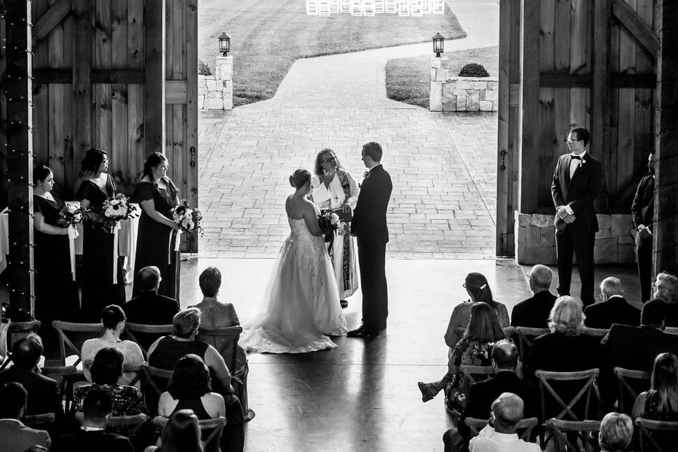 An Indoor Wedding