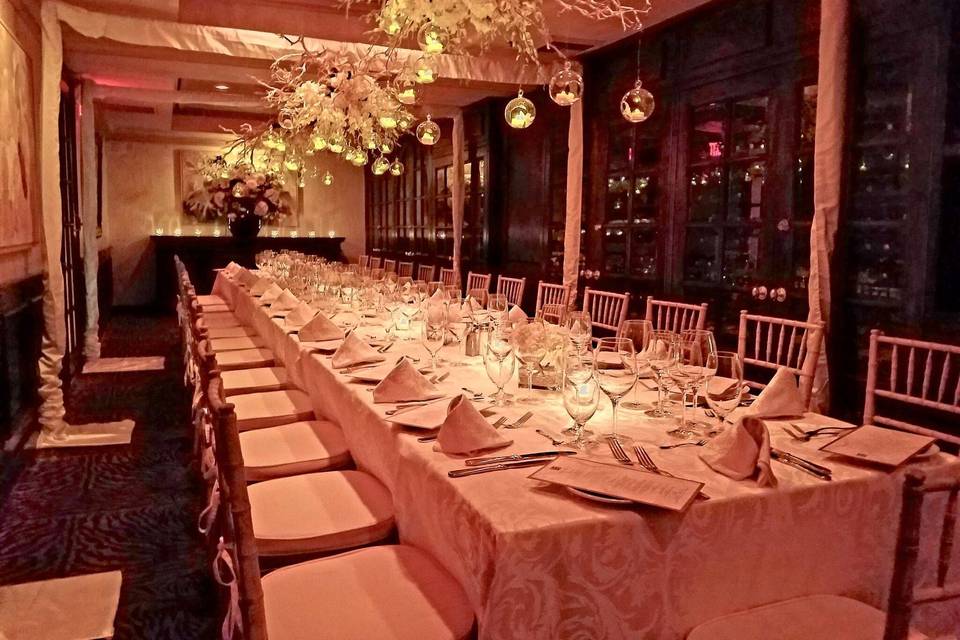 Classic Event with Custom Linens and Chairs