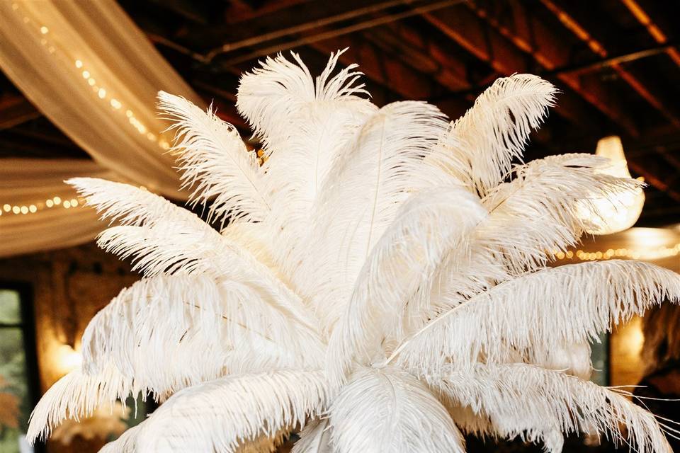 Feather Centerpiece 2