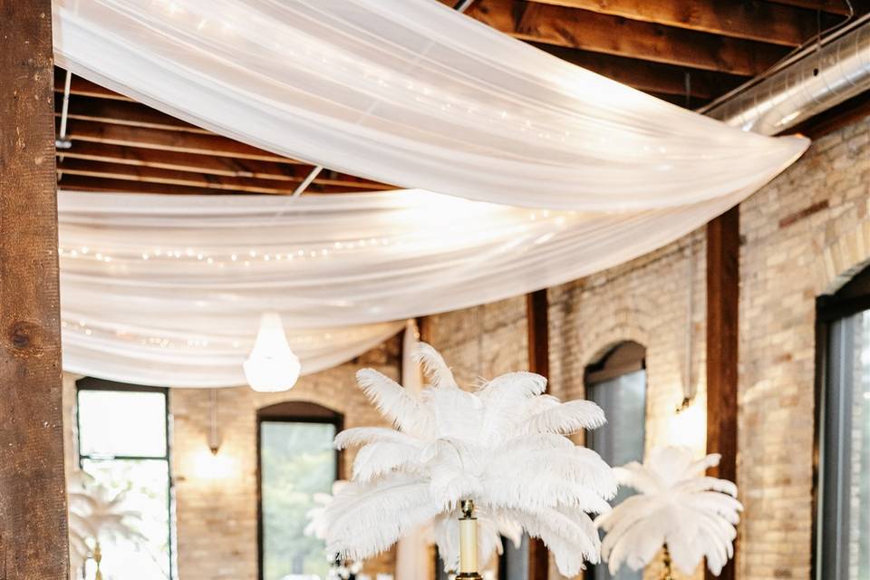 Feather Centerpiece Tables