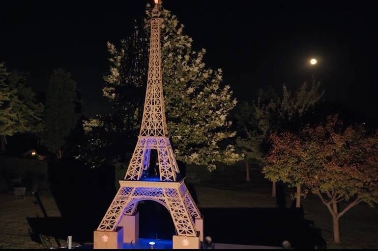 Paris at night