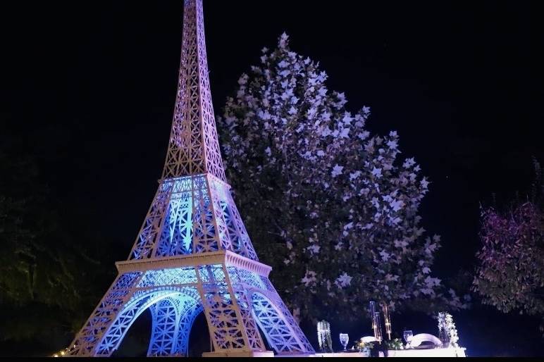 Paris at night